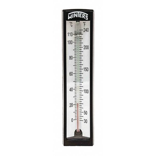 Thermometer, Analog, -40to400 F, 1/2