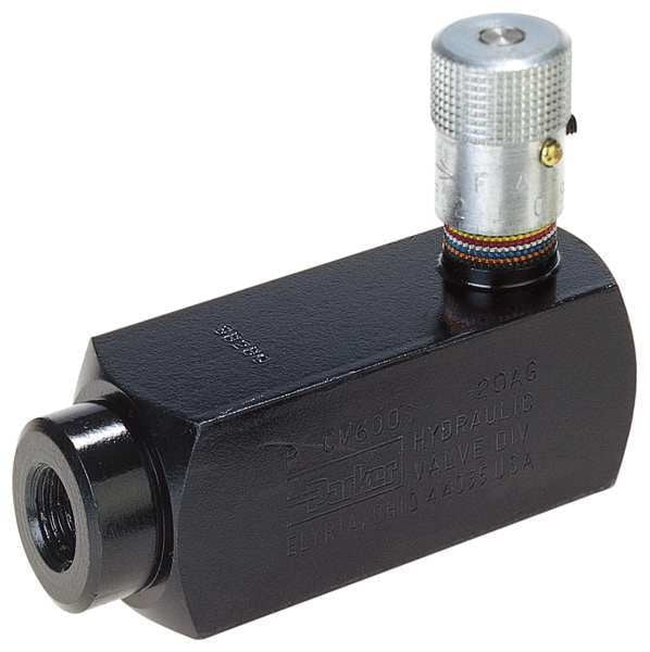 Flow Control Valve, 3000 psi, #10 SAE