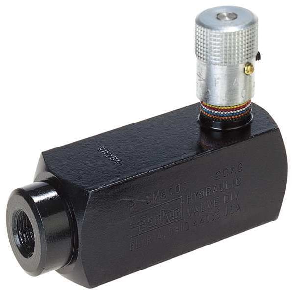 Colorflow Flow Control Valve, 3000 psi, #16 SAE
