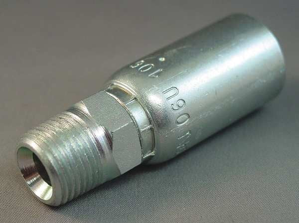 Crimp Fitting, Straight, 3/4