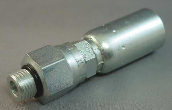 Crimp Fitting, Straight, 1/2
