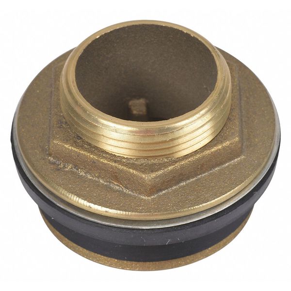 Closet SpudToilet, Brass, Bronze