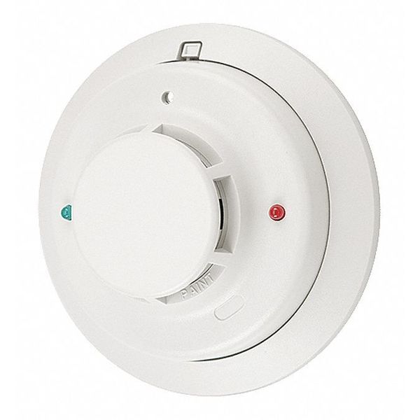 Smoke Alarm, 12/24 VDC, 4-Wire, w/Base