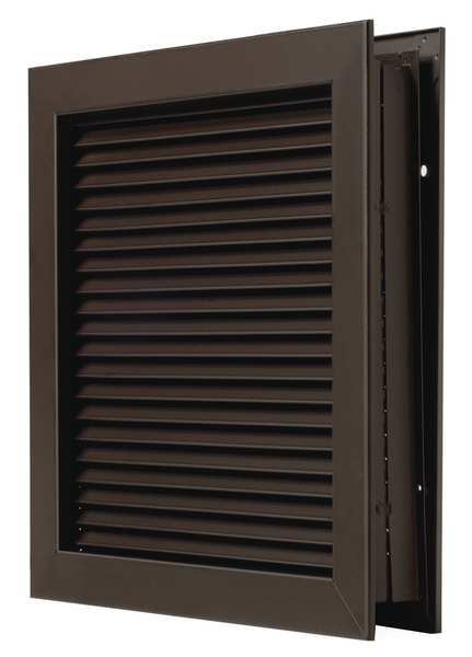 Louver, Dk Bronze, 24x24