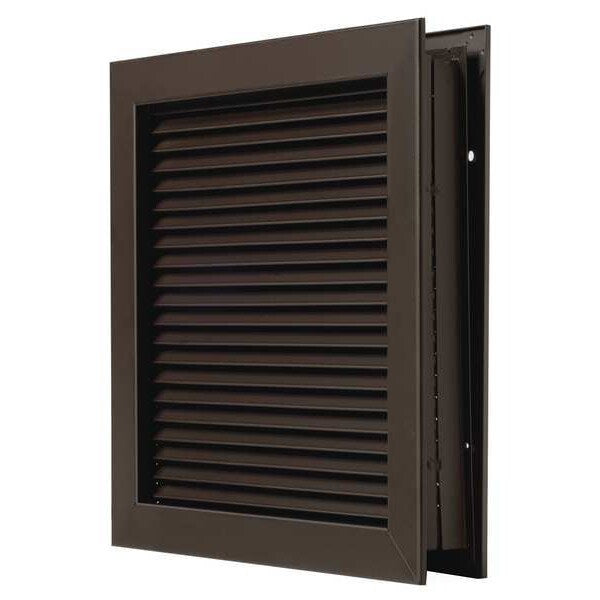 Louver, Dk Bronze, 24x18
