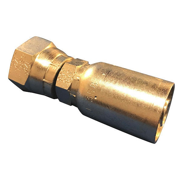 Crimp Fitting, Straight, 1/2