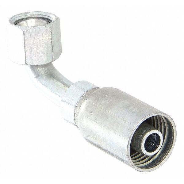 Crimp Fitting, 90 Degrees Elbow, 1/2