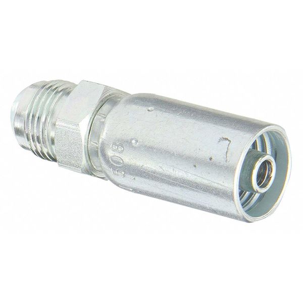 Crimp Fitting, Straight, 1/2
