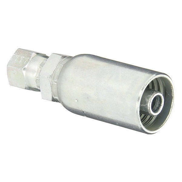 Crimp Fitting, Straight, 3/8