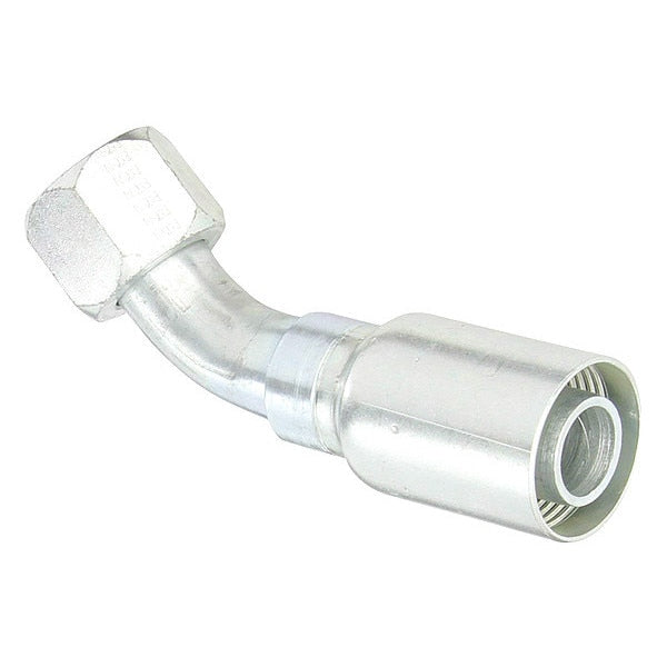 Crimp Fitting, 45 Degrees Elbow, 1