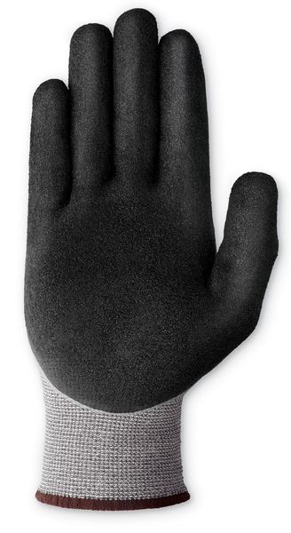 Cut Resistant Coated Gloves, A2 Cut Level, Nitrile, S, 1 PR