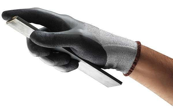 Cut Resistant Coated Gloves, A2 Cut Level, Nitrile, XS, 1 PR