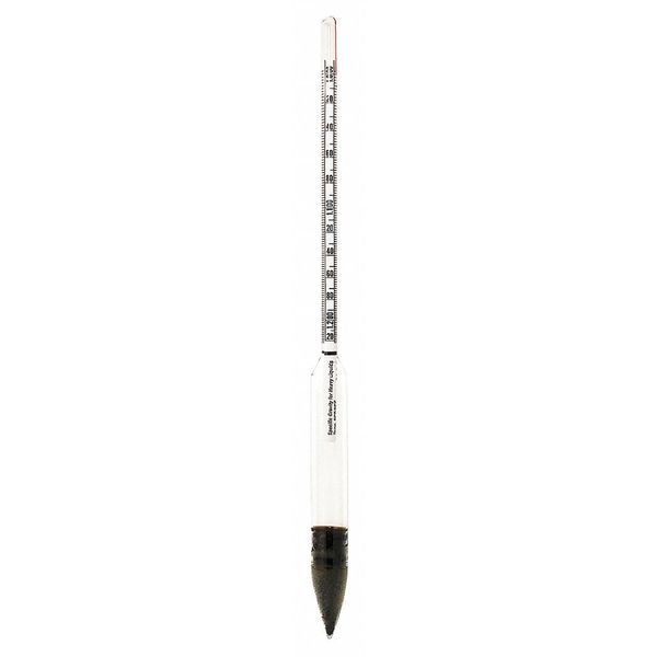 Hydrometer, Specific Gravity/Baume, 165mmL