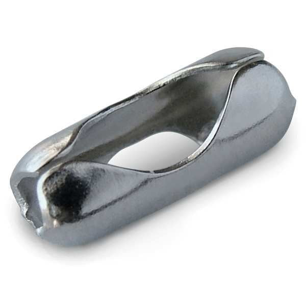Ball Chain, Number 8, Silver, PK100