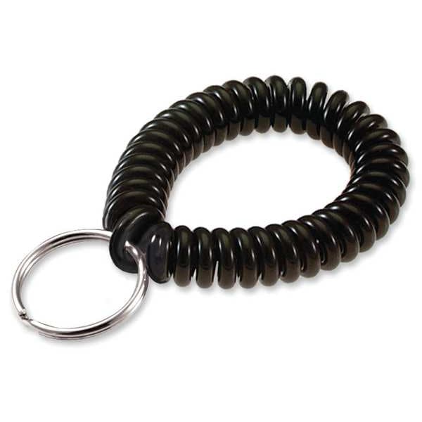 Key Chain, Polyurethane, Black, PK5