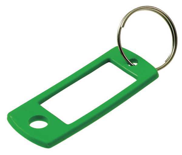 Key Tag with Split Ring, 50 pk