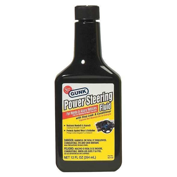 Power Steering Fluid, 12 oz., Bottle