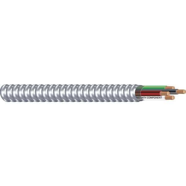 12 AWG 3 Conductor Stranded Metal Clad 600V 250 ft. SLVR