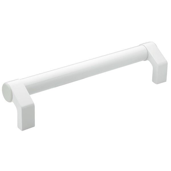 Pull Handle, 2-13/32In, Coated, Threaded Holes