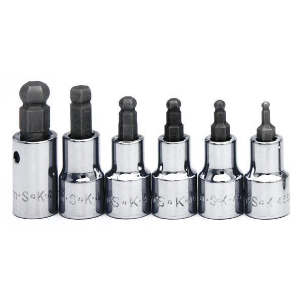 3/8 in Drive Socket Set, SAE, 13 pcs
