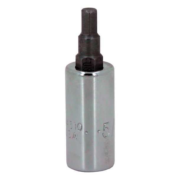 1/4 in Drive, 2mm 6 pt Metric Socket, 6 Points
