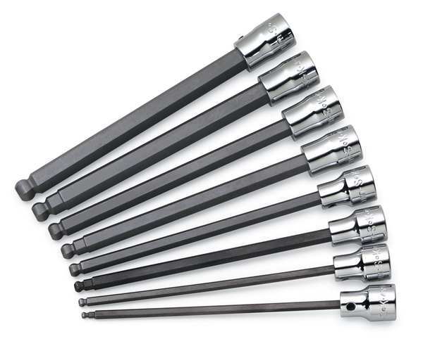 4 mm Tip, Socket Bit, Metric 3/8