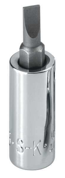 3/16 in Tip, Socket Bit, SAE 1/4 in Drive