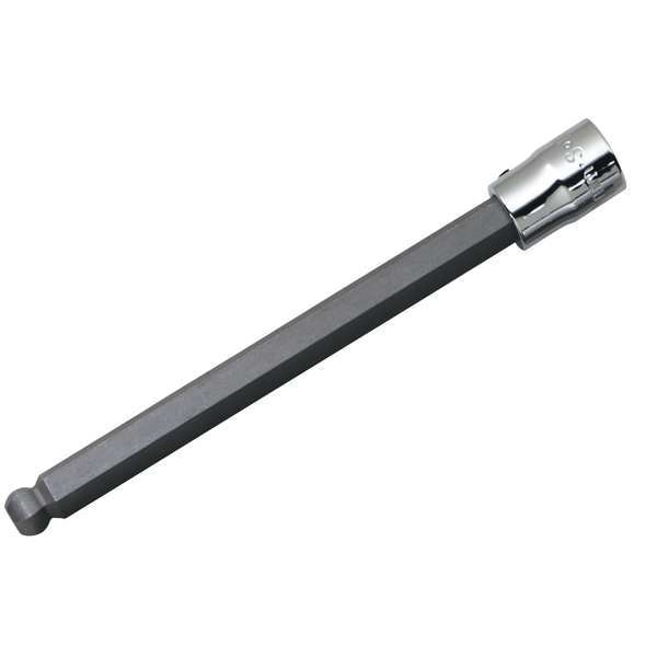 3/8 in Tip, Hex Bit Socket, SAE 3/8 in Drive