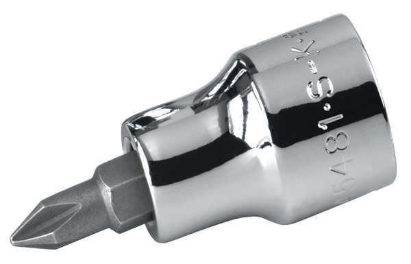 #3 Tip, Socket Bit, SAE 3/8 in Drive