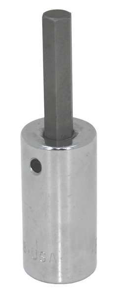 3/32 in Tip, Socket Bit, SAE 3/8 in Drive