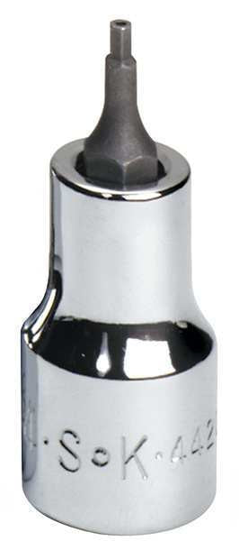 5/64 in Tip, Socket Bit, SAE 3/8 in Drive
