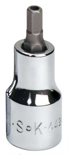 3/16 in Tip, Socket Bit, SAE 3/8 in Drive
