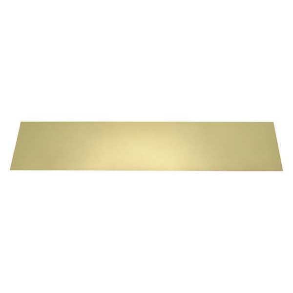 Door Protection Plate, 8in H x 34in W, SS