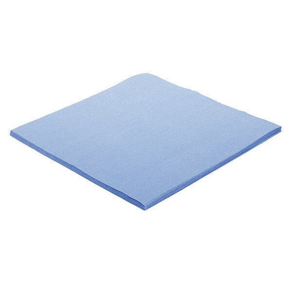 Disposable Wipes, Blue, Box, 1000 Wipes, 12