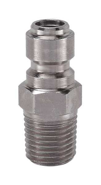 Hydraulic Quick Connect Hose Coupling, Steel Body, Ball Lock, 1/4