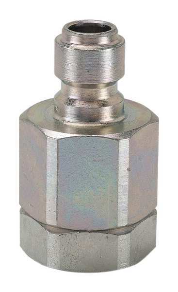 Hydraulic Quick Connect Hose Coupling, Steel Body, Ball Lock, 3/4