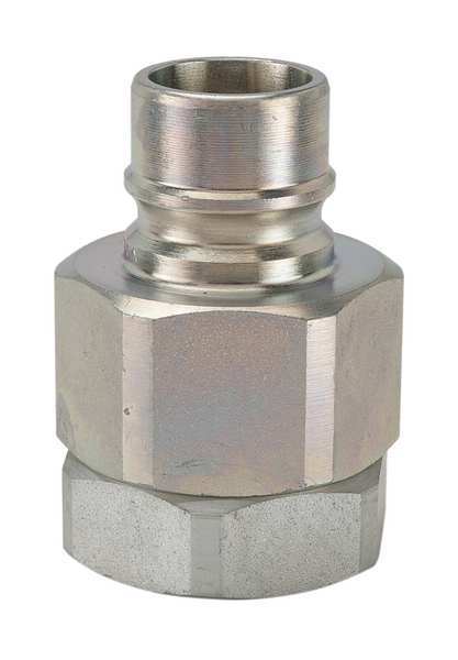 Hydraulic Quick Connect Hose Coupling, Steel Body, Ball Lock, 3/4