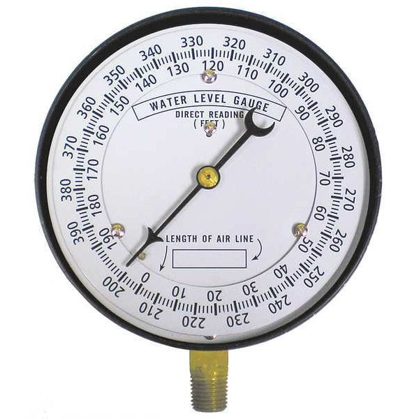 Well Water Level Gauge, 0 to 390 ft.