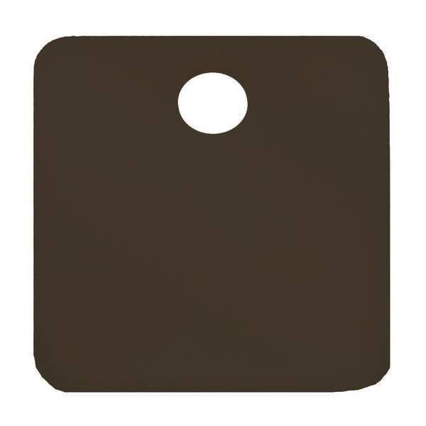Blank Tag, Square, Black, PK5