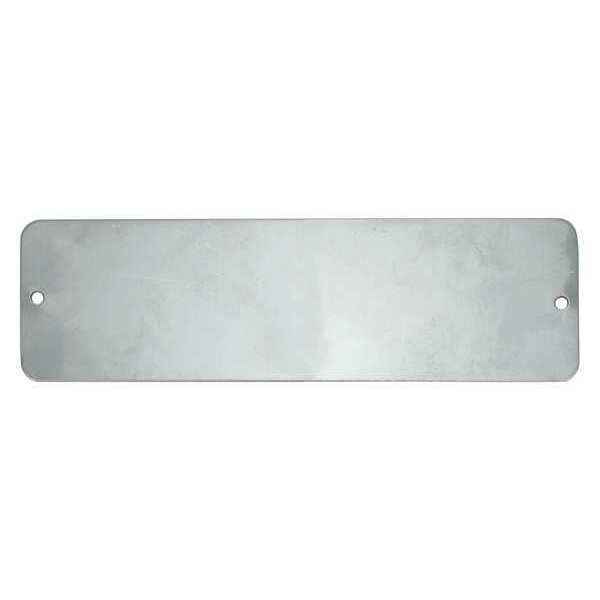 Blank Tag, Rectangle, Steel, PK5