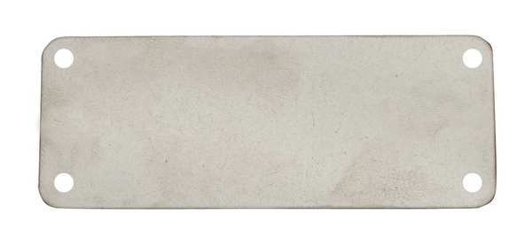 Blank Tag, Rectangle, Natural, PK10
