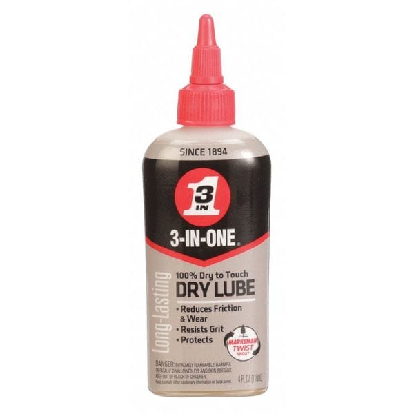 Dry Lubricant, -50 to 500F, 4 Oz.