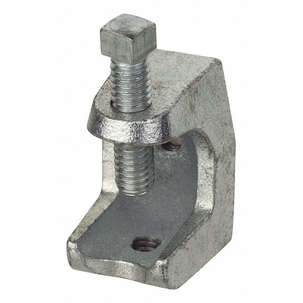 Beam Clamp, Clamp On, 1/4