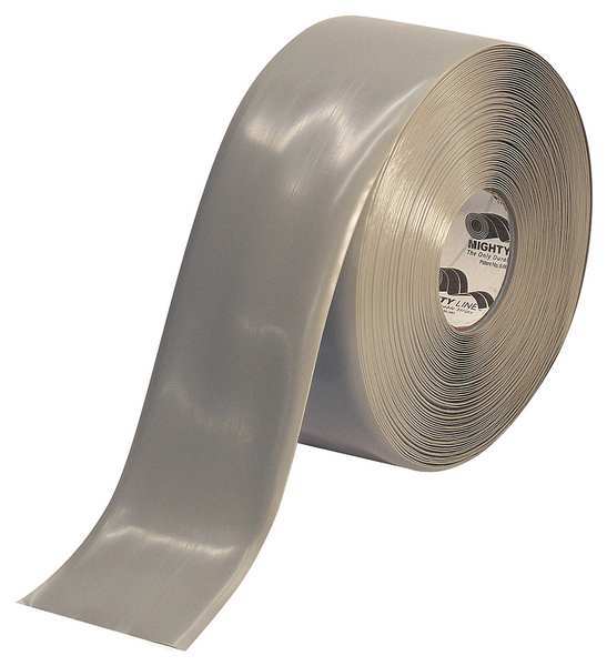 Industrial Floor Tape, Roll, Gray, Vinyl