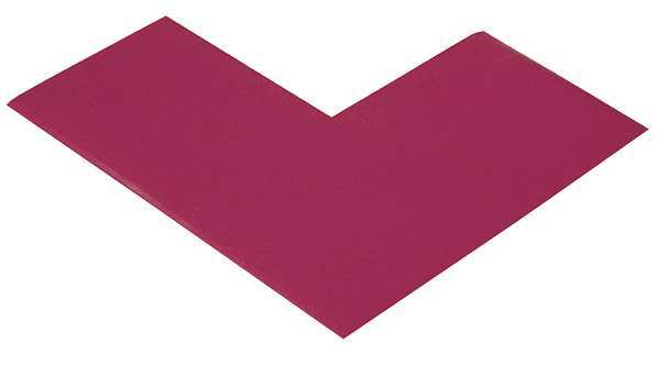 Ind Floor Tape Markers, Prpl, Vinyl, PK100