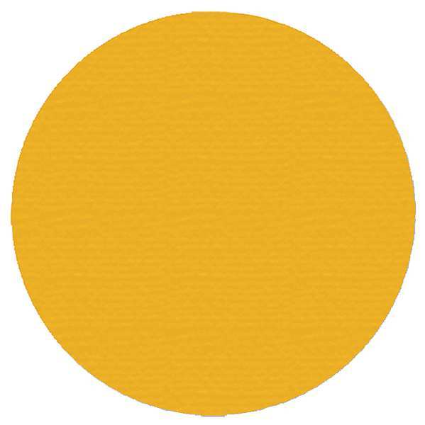 Ind Floor Tape Markers, Dot, Yellow, PK200