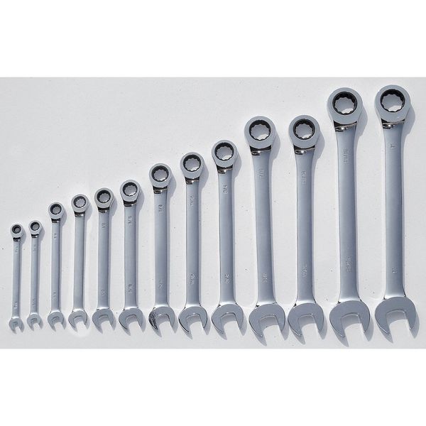 Ratcheting Wrench Set, Combination