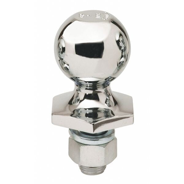 Trailer Ball, 6000 lb., Stainless Steel, REESE TOWPOWER