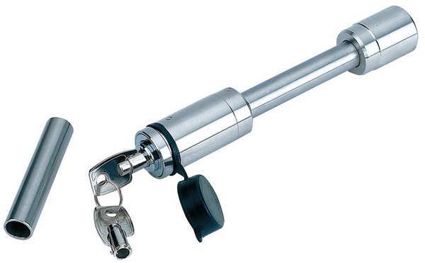 Receiver Lock, Class I, II, III, IV, Chrome, REESE TOWPOWER