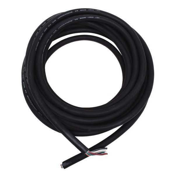 18 AWG 6 Conductor Portable Cord 600V 25 ft. BK